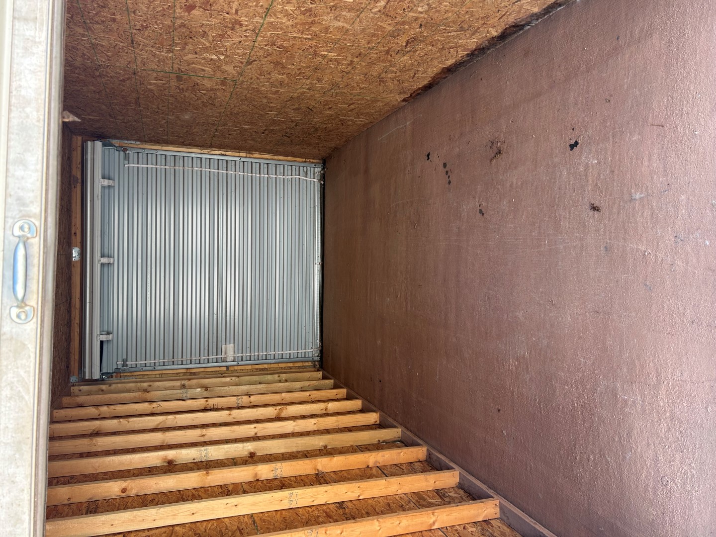 Interior of 16x8 Storage Unit